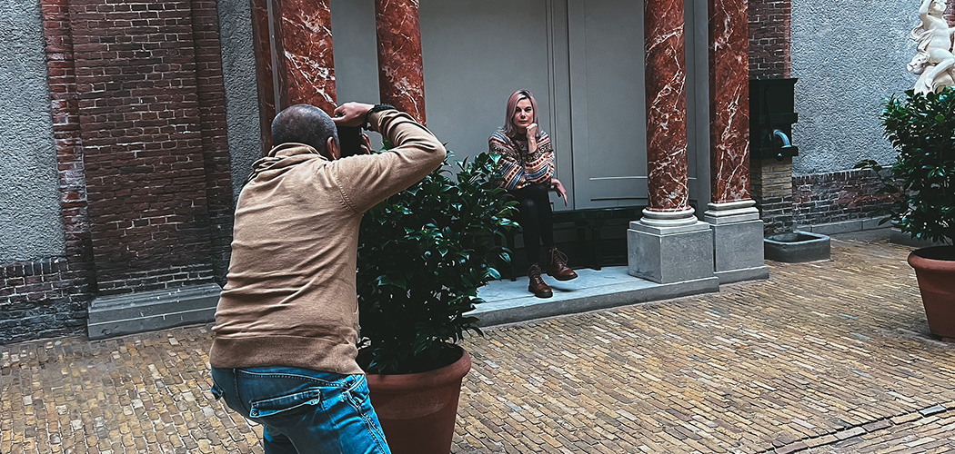 Instameet Pieter Teylers Huis foto van dame