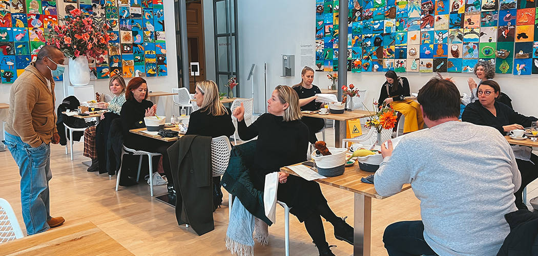 Instameet Pieter Teylers Huis lunch