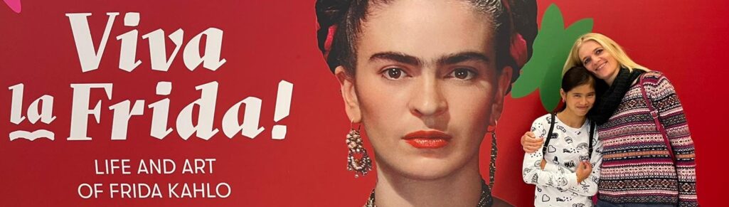 Met Yanna bij Frida Kahlo Drents Museum viva la frida