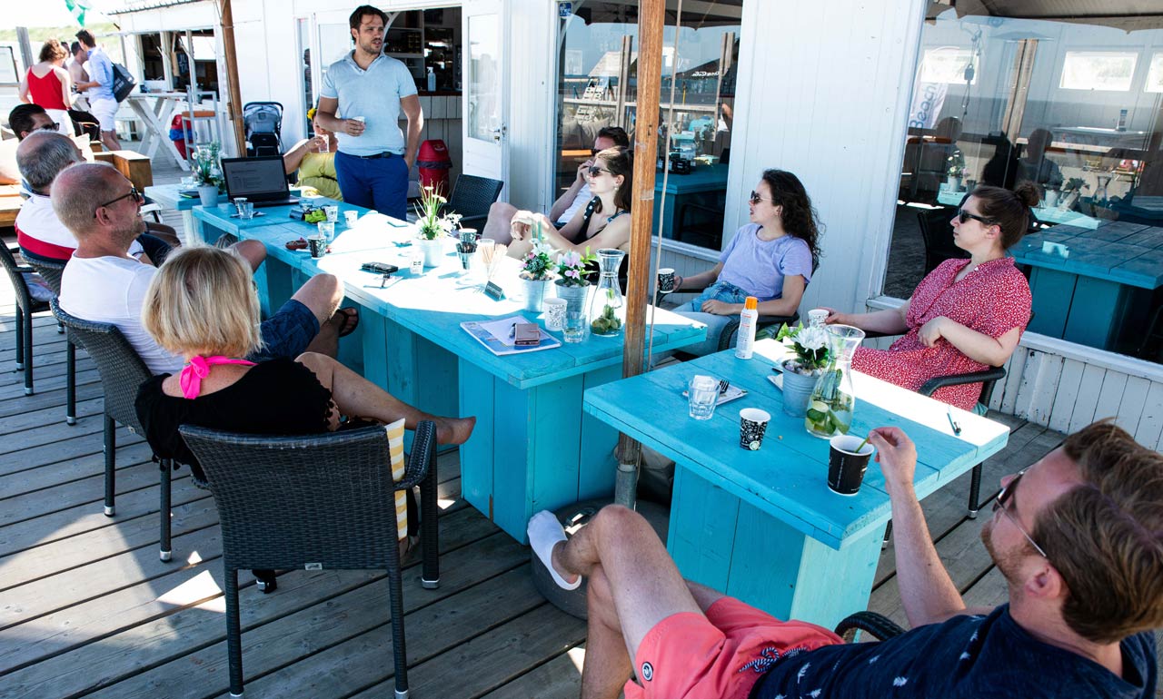 NSC stranddag brainstorm