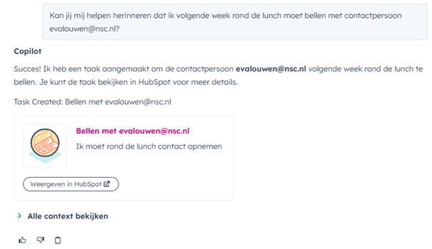 NSC AI Breeze Hubspot