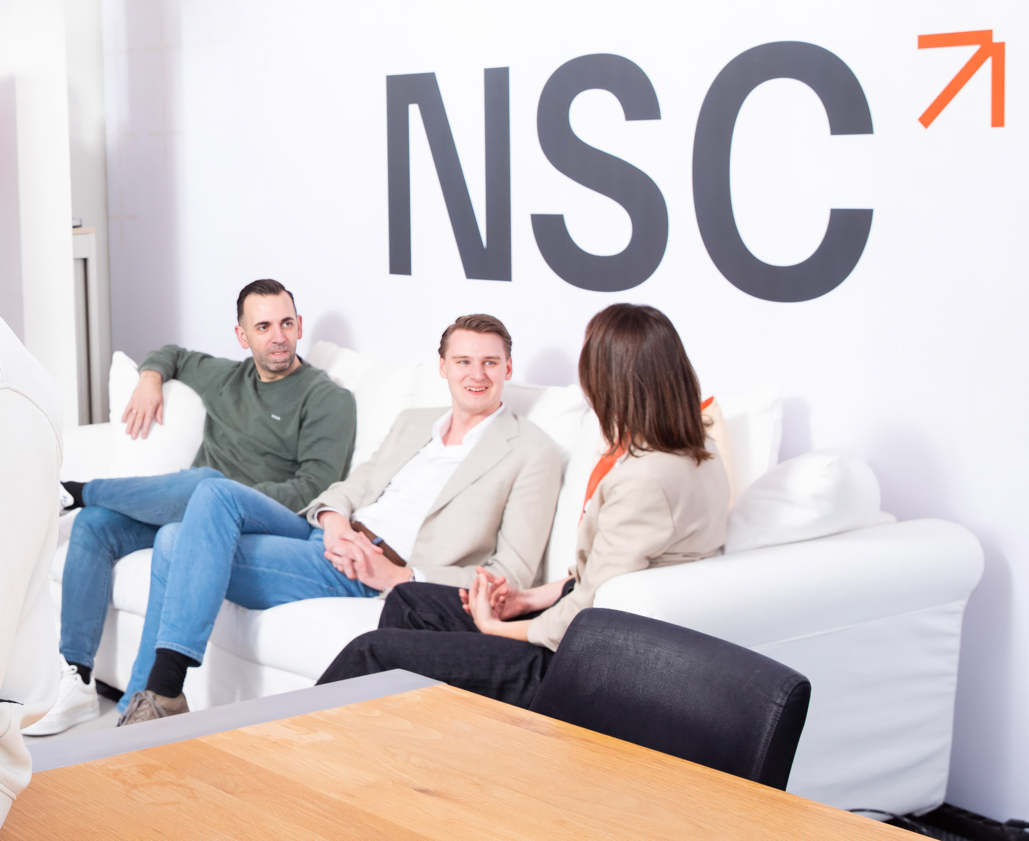Collega's in gesprek